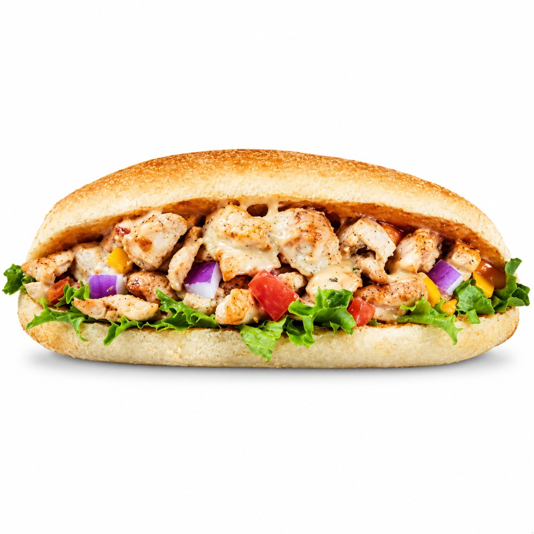 Boursin : poulet mariné, boursin et cheddar