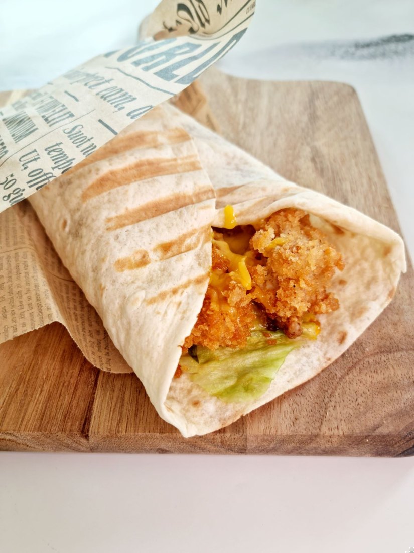 Wrap poulet aux tenders